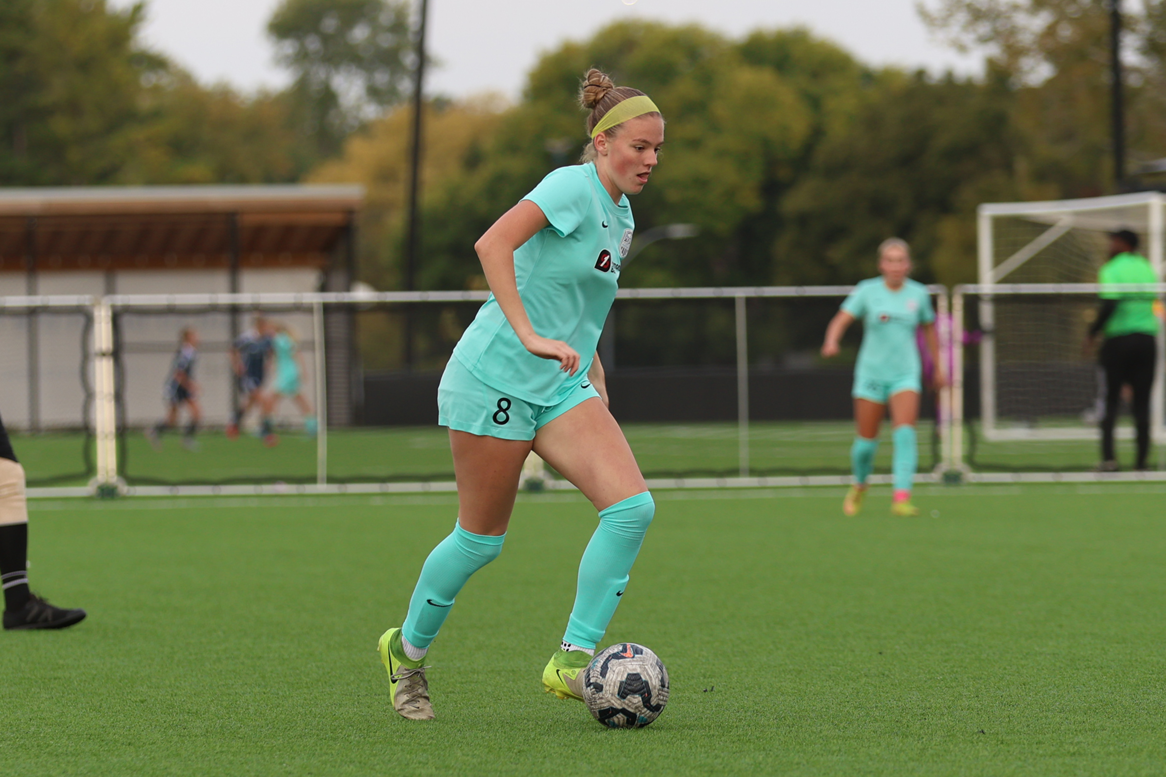 Skyler Hoefener on the ball